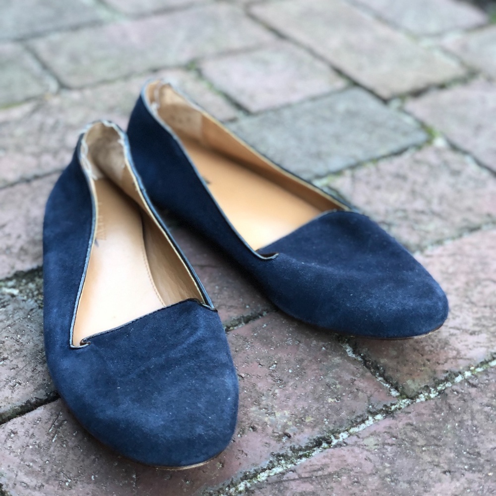J.Crew Factory Cleo Suede Loafers